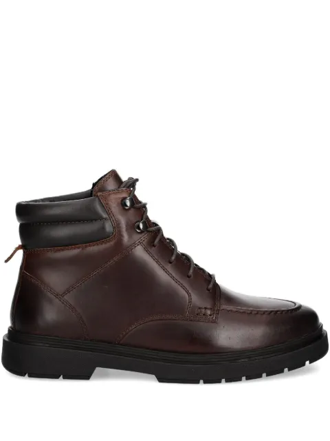 Geox lace-up leather boots