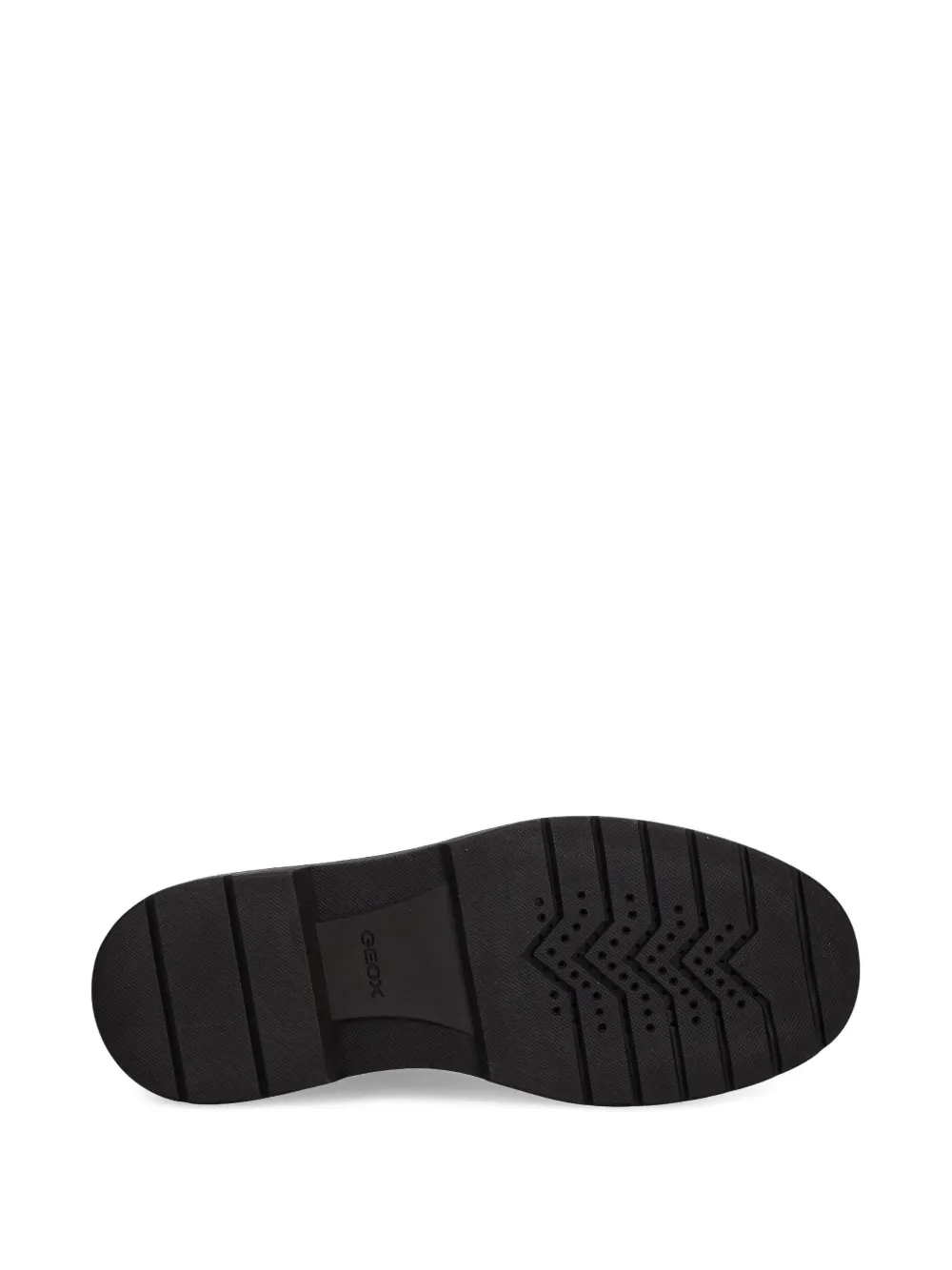 Geox lace-up leather boots Brown