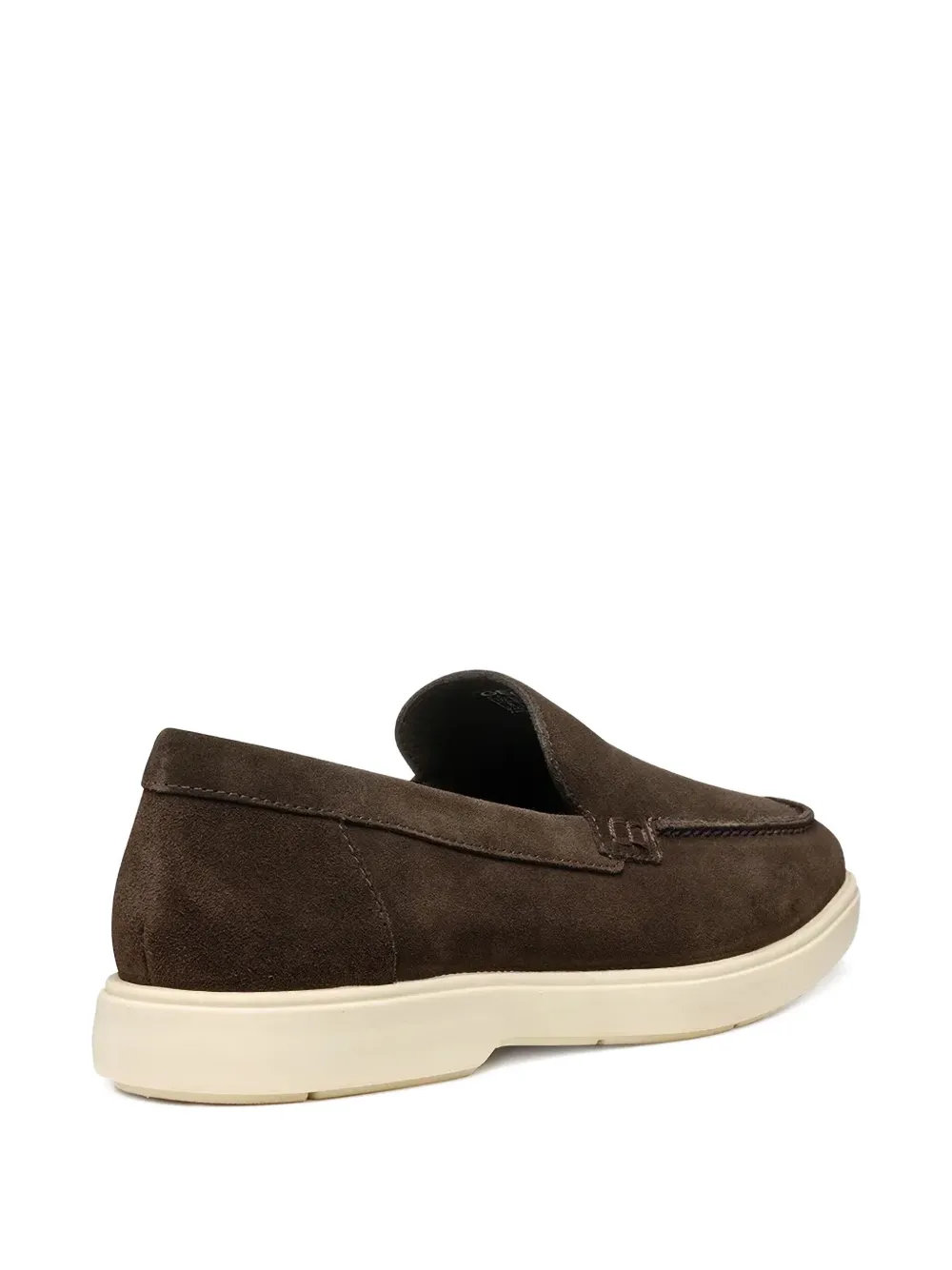 Geox Spherica™ EC17 suede loafers Brown