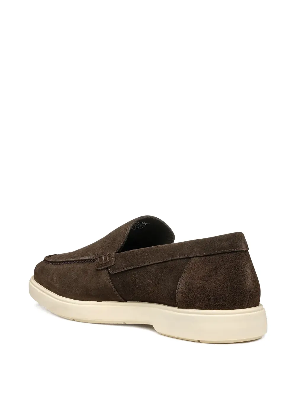 Geox Spherica™ EC17 suede loafers Brown