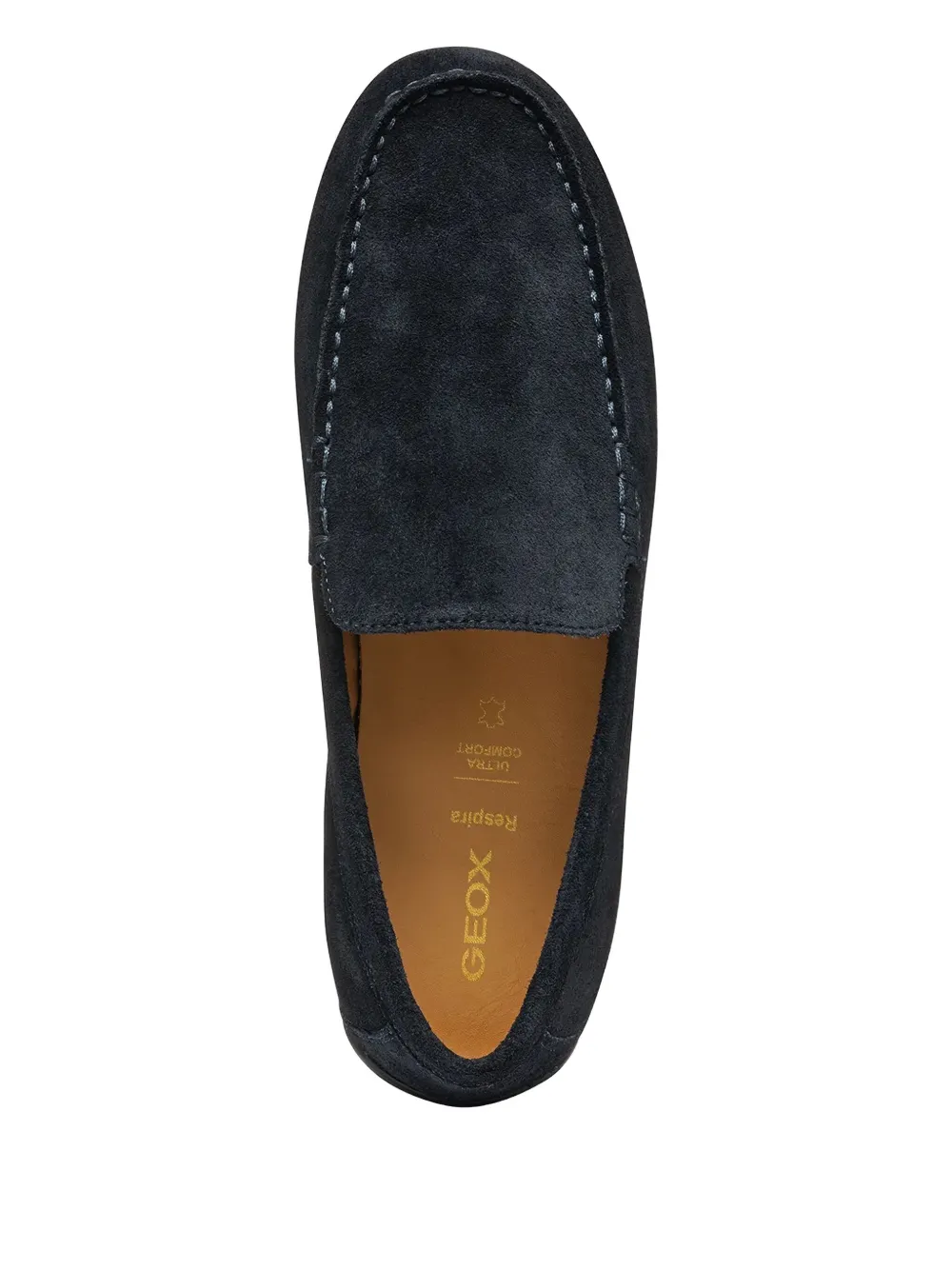 Geox Spherica™ EC16 suede loafers Blauw