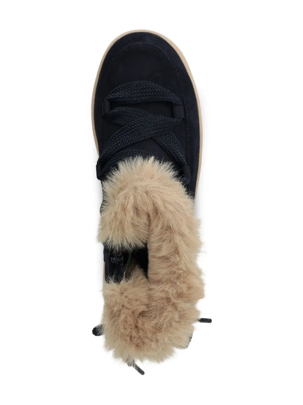 Geox Kids Laarzen met afwerking van bont Blauw
