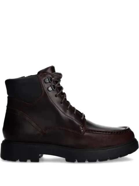 Geox lace-up leather boots