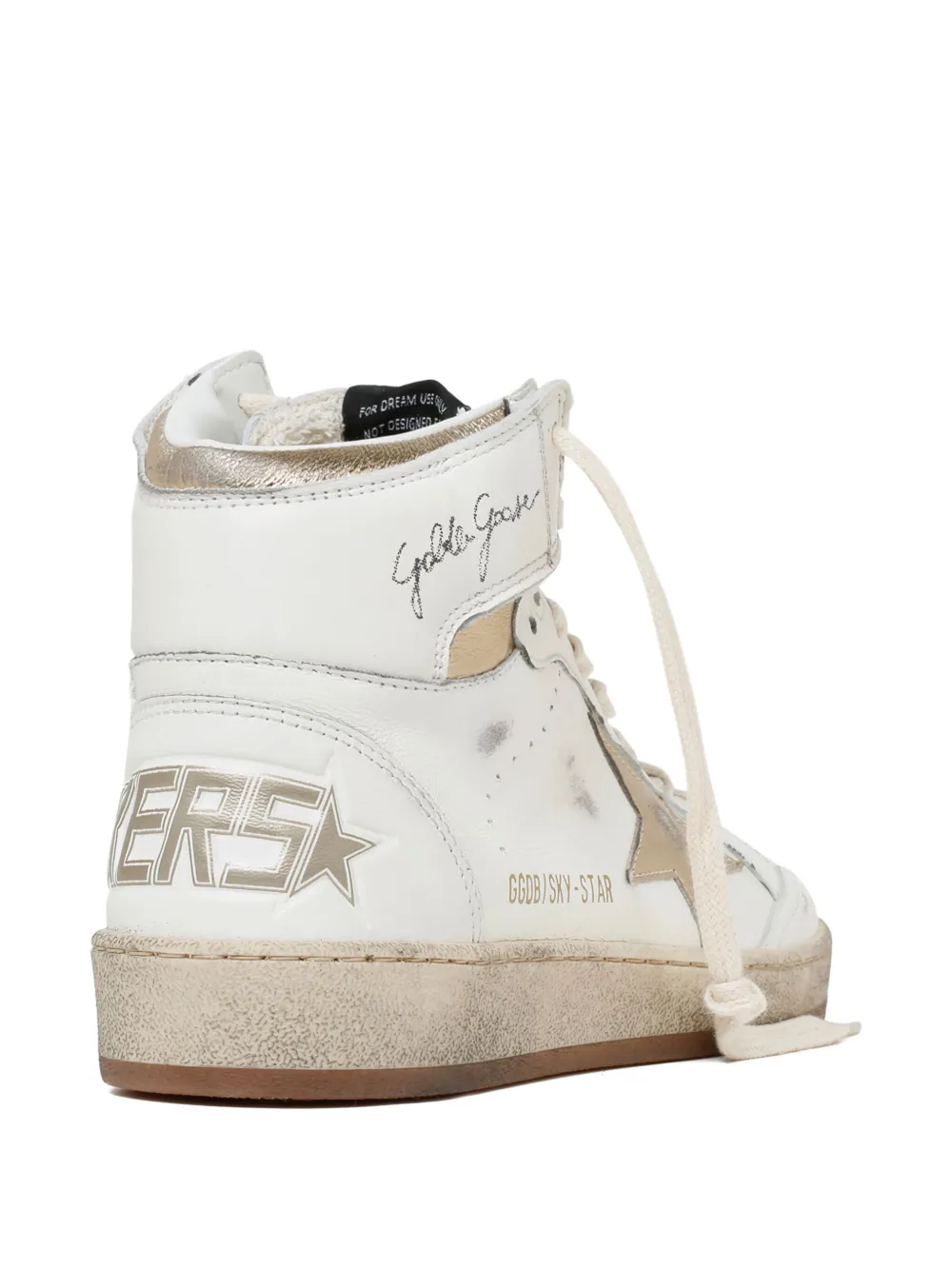 Golden Goose Sky-Star high-top sneakers White