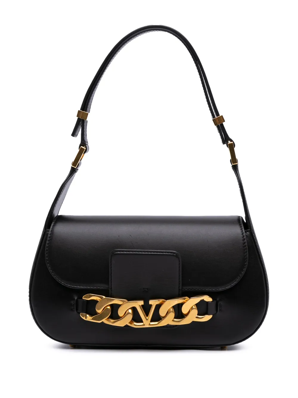 2018-2024 Medium Leather Vlogo Chain shoulder bag