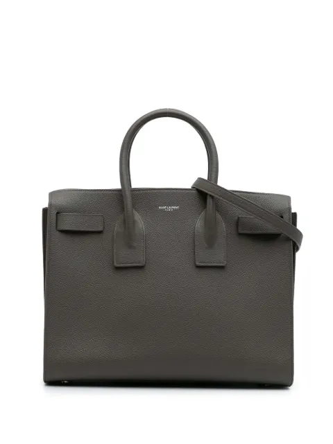 Saint Laurent Pre-Owned شنطة 'ساك دو جور' صغيرة بجلد محبب 2016