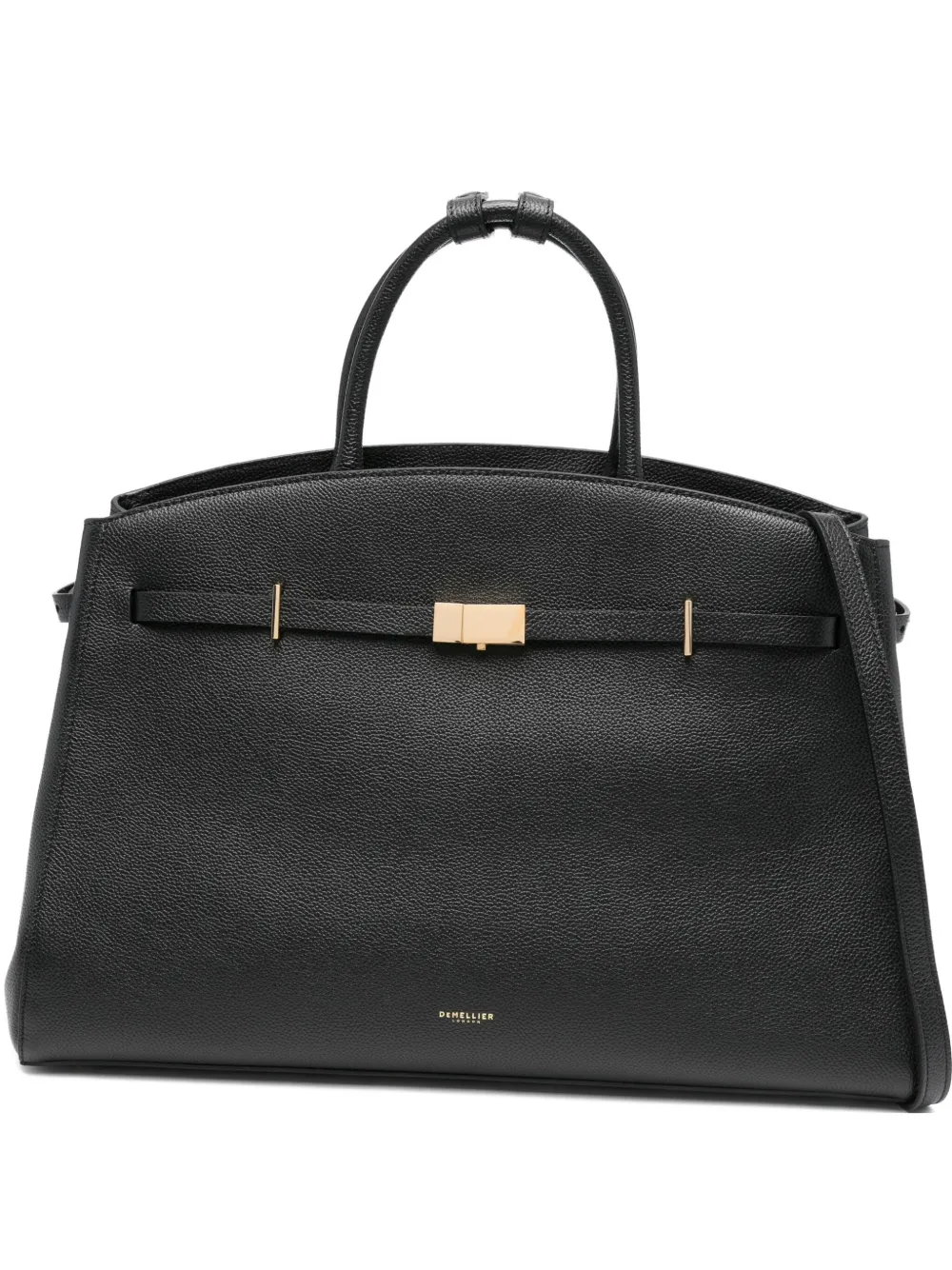 DeMellier large The Hudson clasp-fastening tote bag - Nero