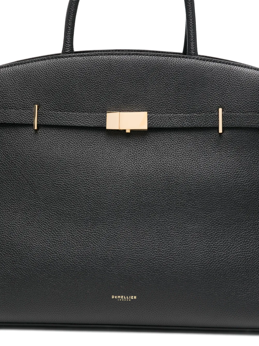 DeMellier The Hudson grote shopper met gespsluiting Zwart