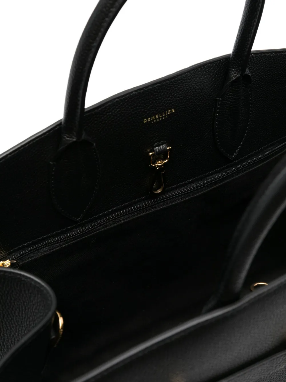 DeMellier The Hudson grote shopper met gespsluiting Zwart