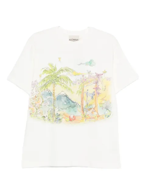 ALEMAIS graphic-print T-shirt