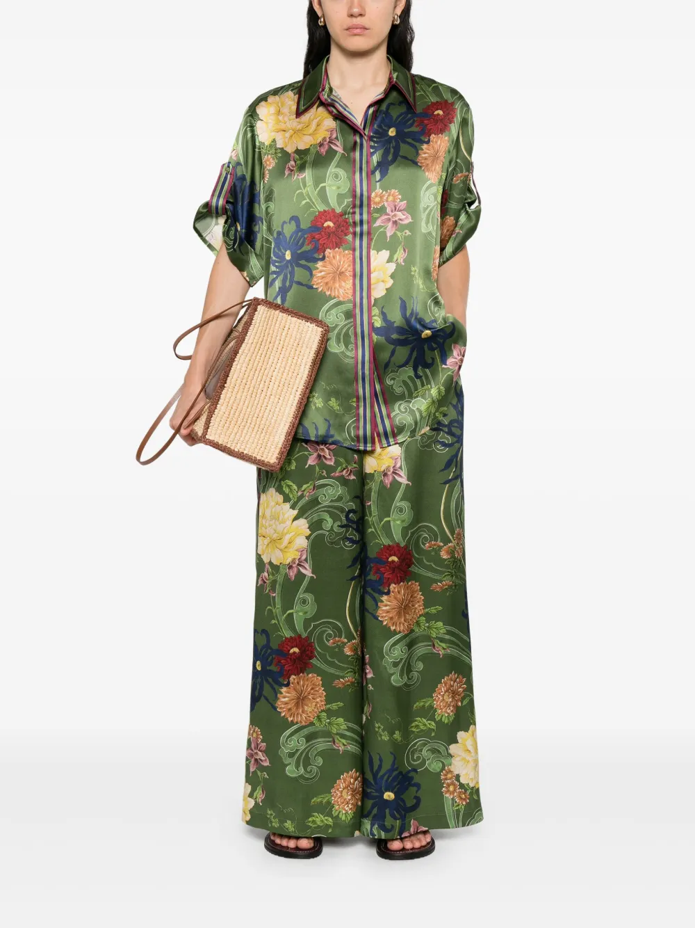 ALEMAIS Avery trousers Groen