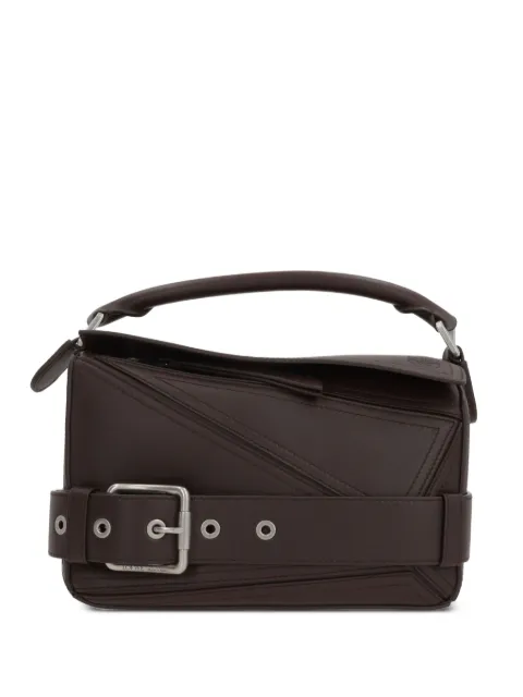 LOEWE 퍼즐 벨트 패널 토트 백