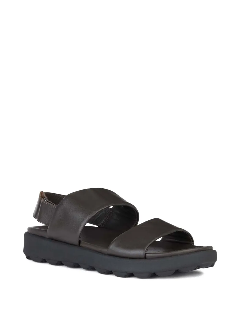 Geox Sandalen met dubbel bandje Bruin