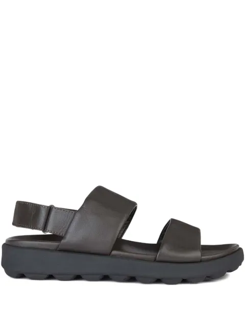 Geox leather double-strap sandals