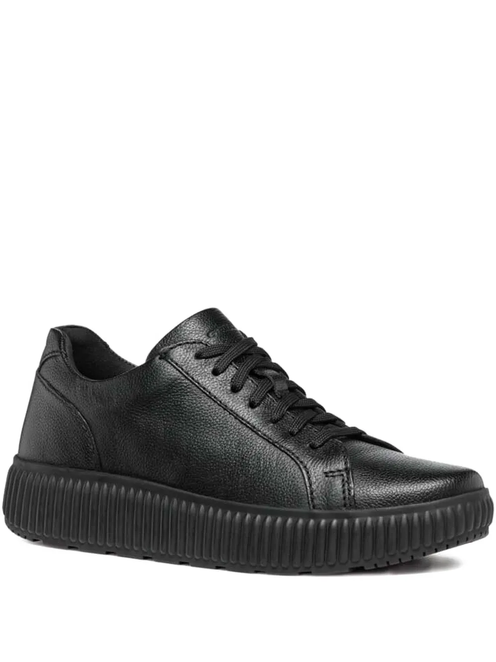 Geox zip-detail chunky sole sneakers Black
