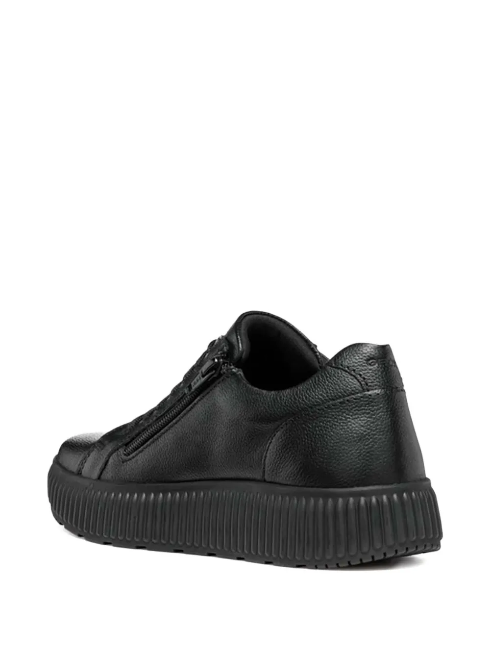 Geox zip-detail chunky sole sneakers Black