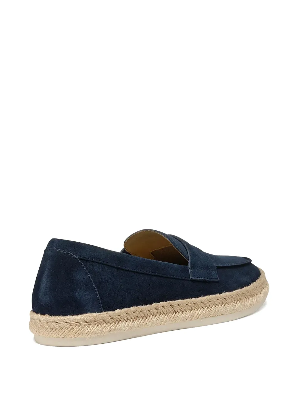 Geox Suède espadrilles Blauw