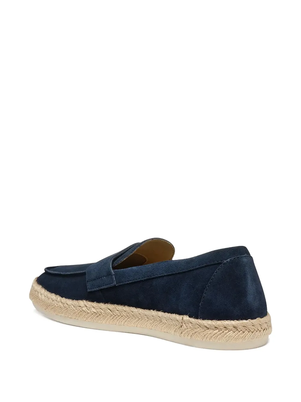 Geox Suède espadrilles Blauw