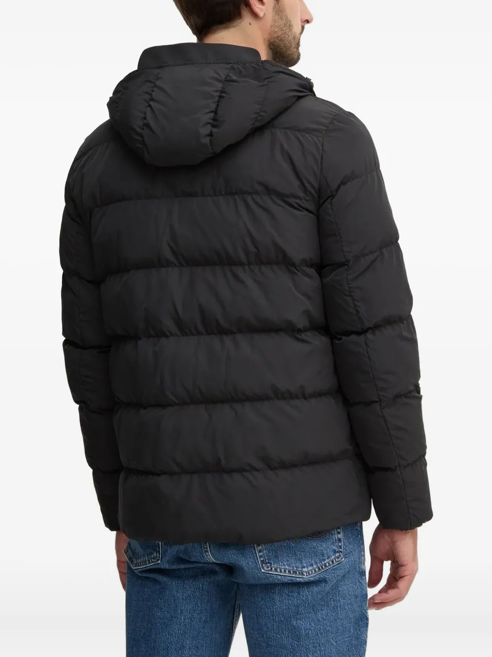 Geox Donsjack met capuchon Blauw