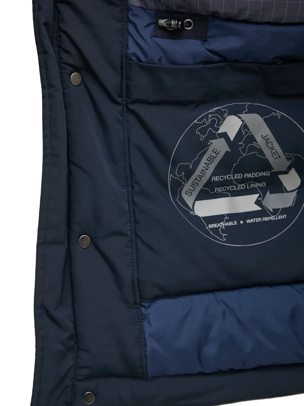 Geox Jack met capuchon Blauw