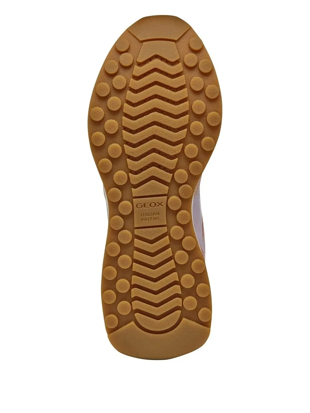 Geox Amabel panelled lace-up sneakers Neutrals