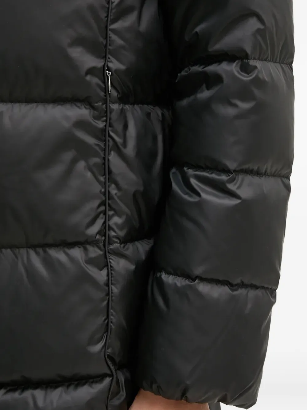 Geox Gevoerd jack met capuchon Zwart