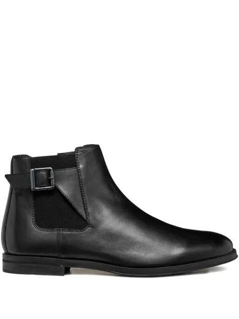 Geox buckle-fastening leather boots