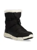 Geox quilted faux-fur trim boots - Black