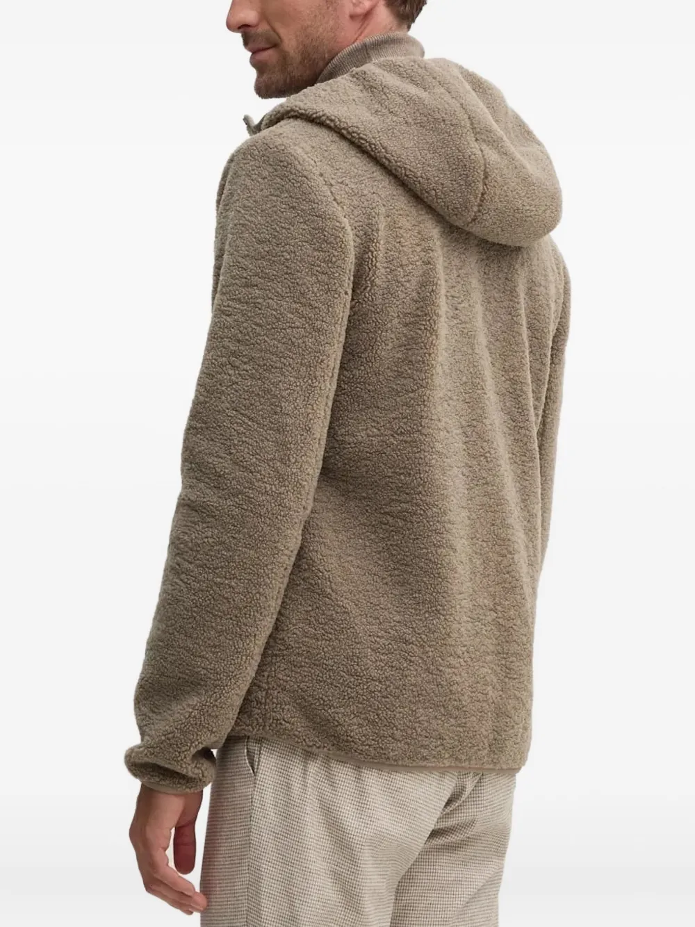 Geox Hoodie met rits Groen