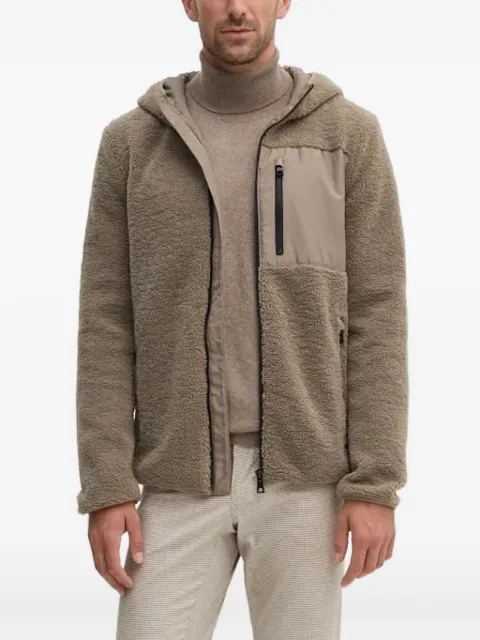 Geox fleece zip-up hoodie
