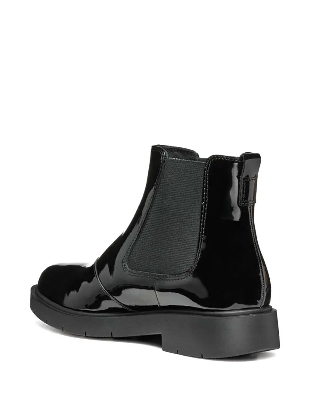 Geox leather chelsea boots Black