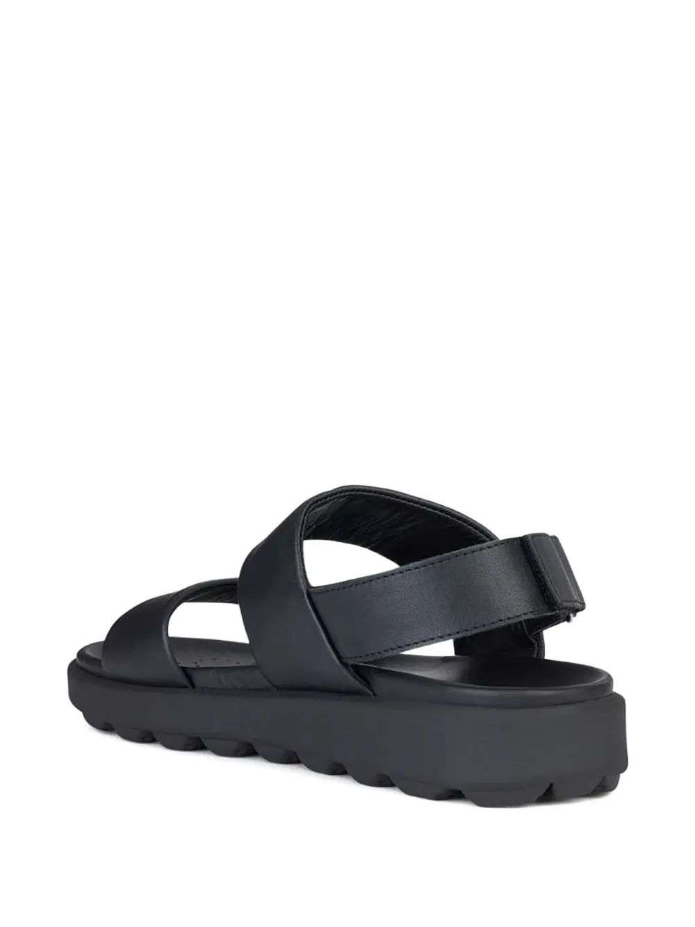 Geox Leren sandalen Zwart