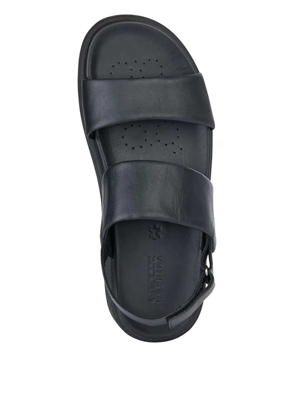 Geox Leren sandalen Zwart