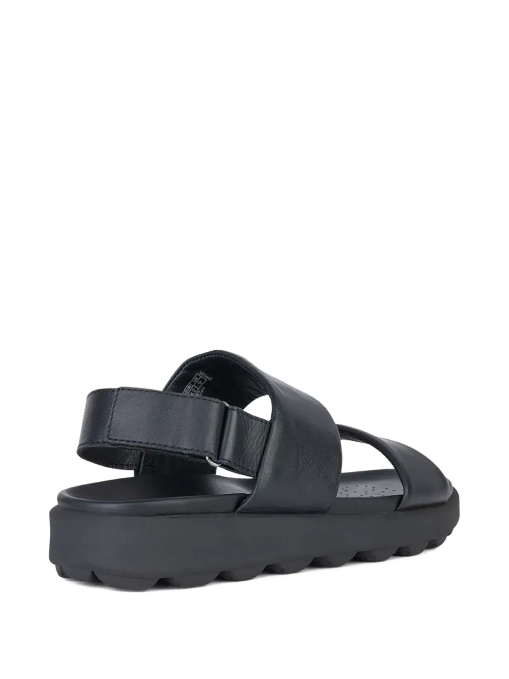 Geox Leren sandalen Zwart