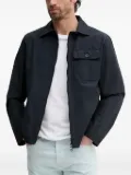 Geox Vincit zip-up shirt jacket - Blue