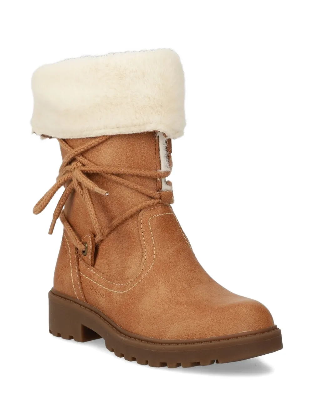 Geox faux-fur cuff boots Brown