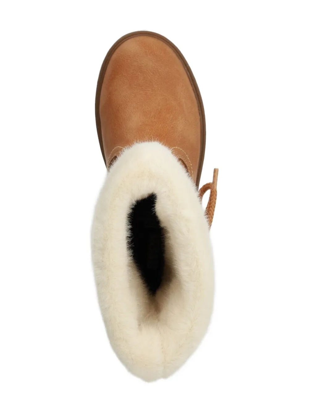 Geox faux-fur cuff boots Brown