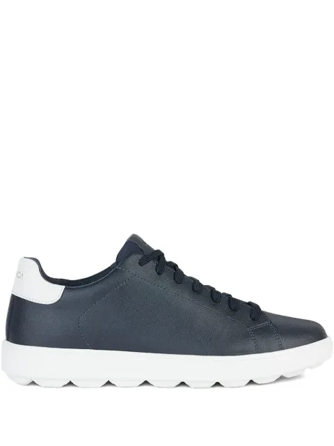 Geox Spherica™ ECUB-1 leather lace-up sneakers