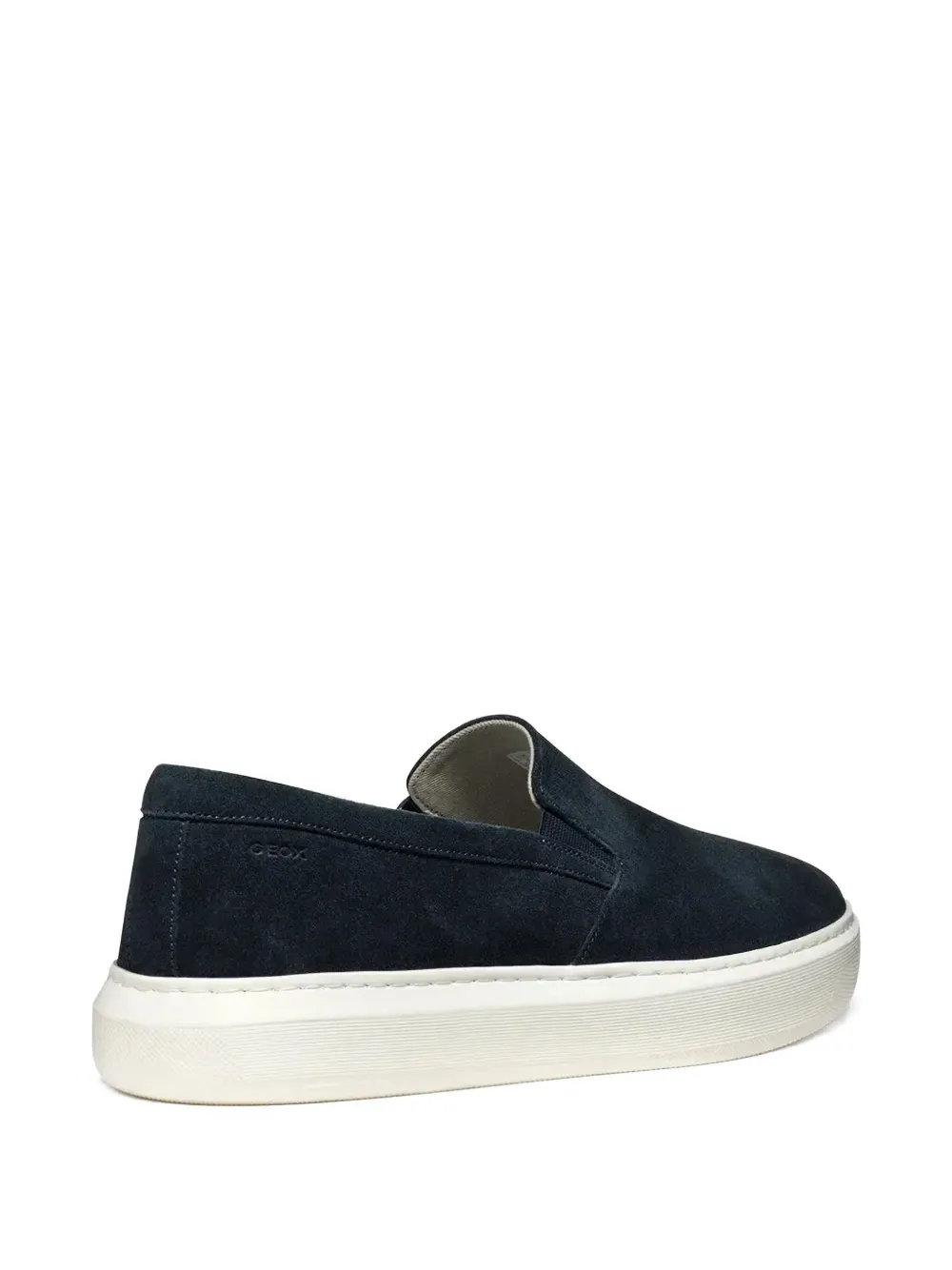 Geox Deiven slip-on suède sneakers Blauw