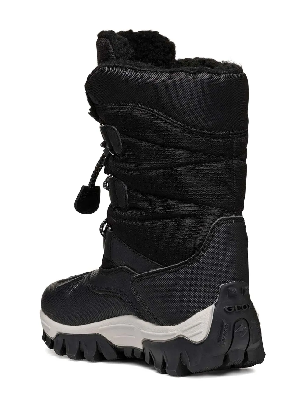 Geox Himalaya Abx padded lace-up boots - Zwart