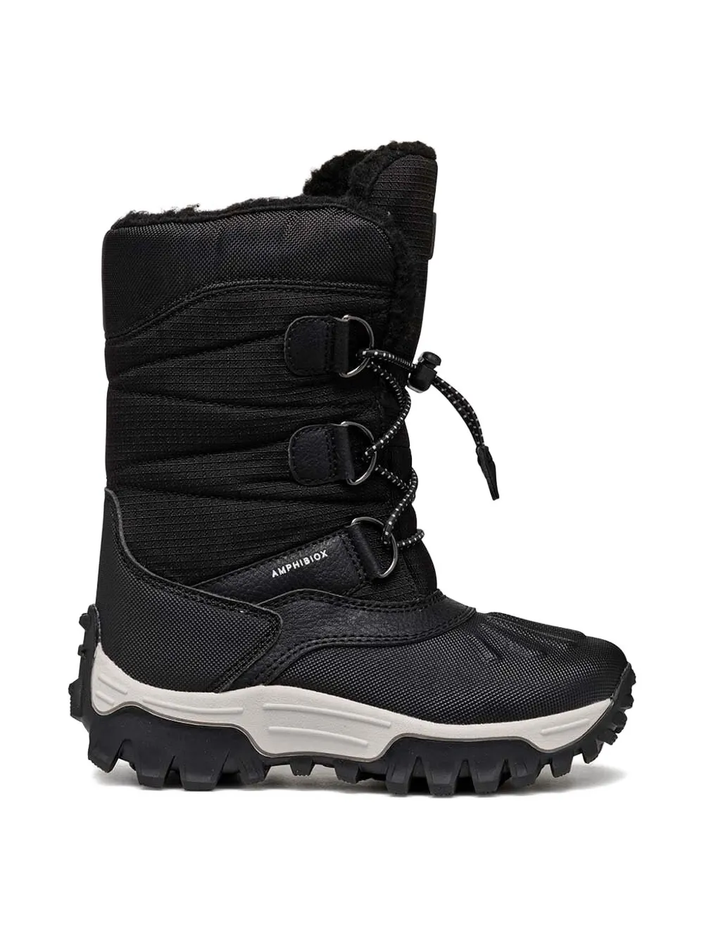 Geox Himalaya Abx padded lace-up boots Black