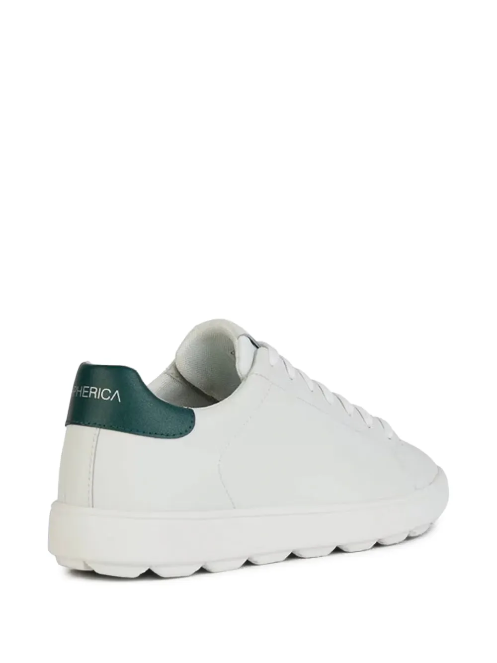 Geox Spherica™ ECUB-1 leather-upper sneakers White