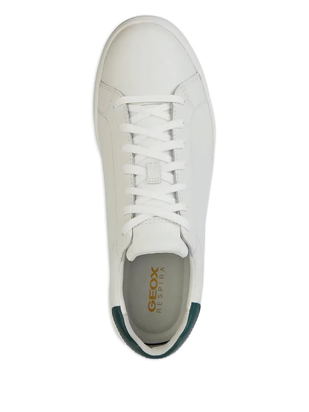 Geox Spherica™ ECUB-1 leather-upper sneakers White