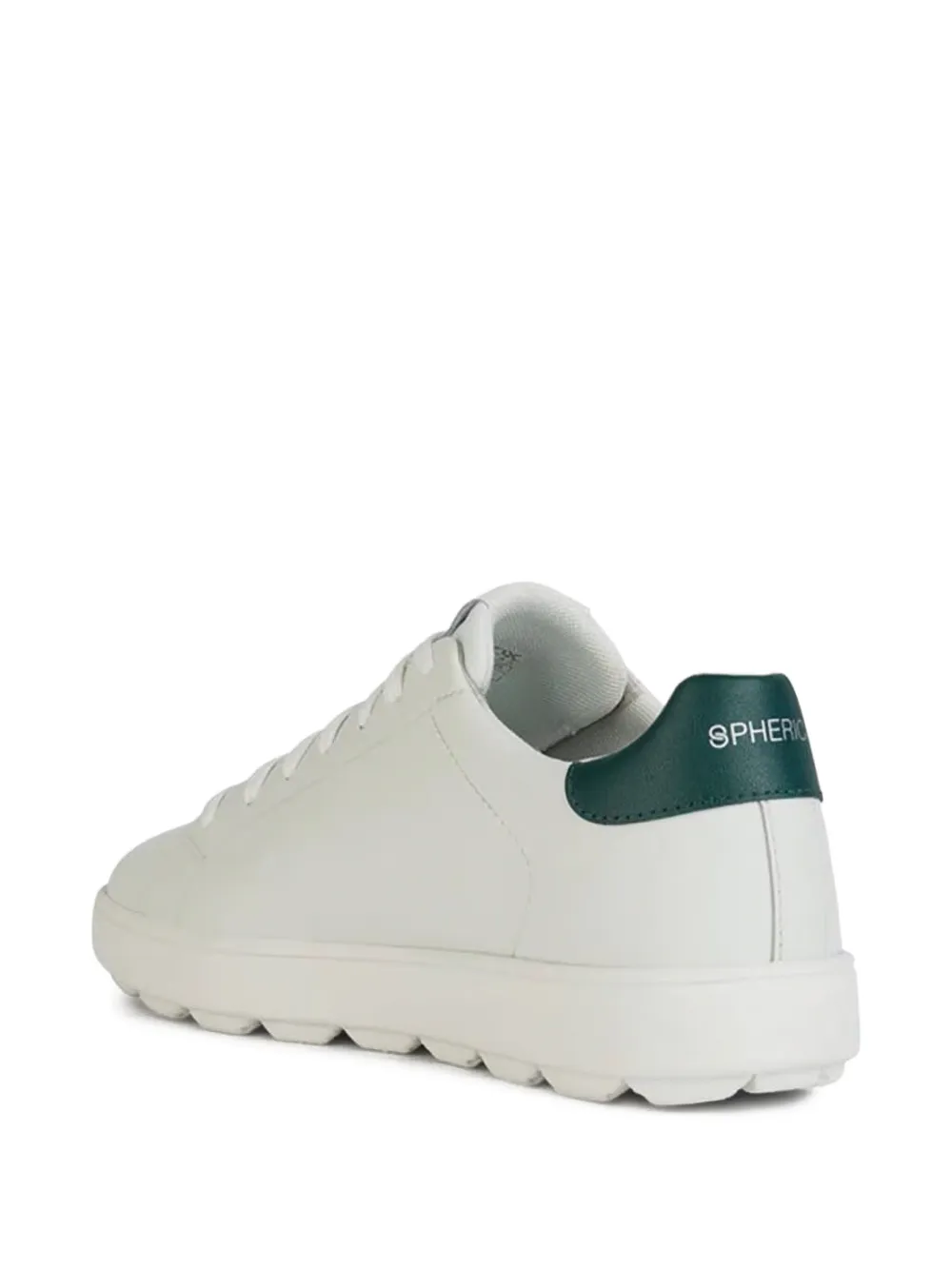 Geox Spherica™ ECUB-1 leather-upper sneakers White