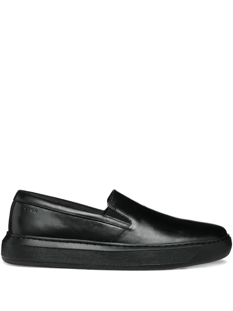 Geox Deiven leather slip-on trainers