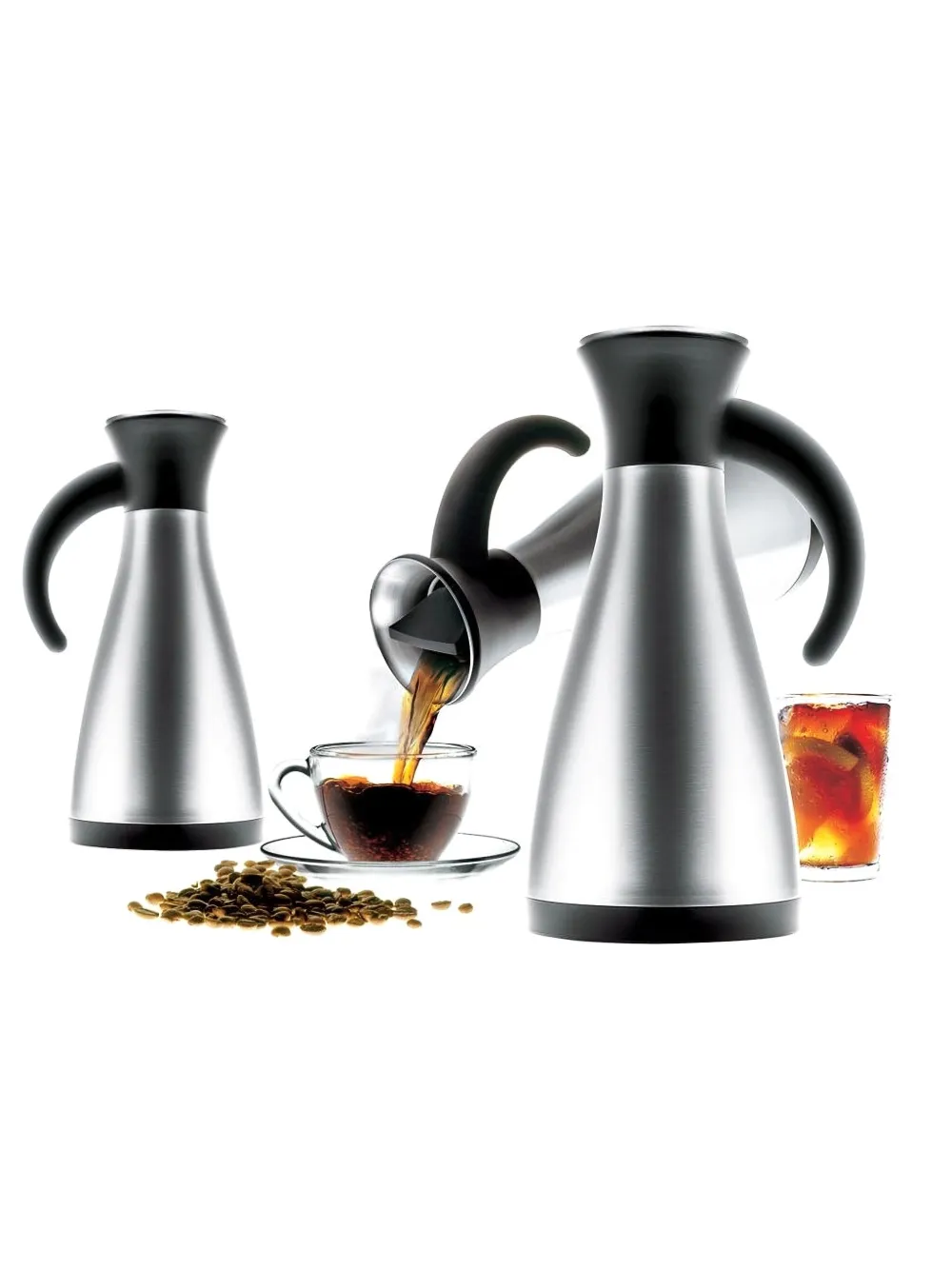  Eva Solo 1100ml Stainless-teel Thermal Vaccum Jub - Silver 