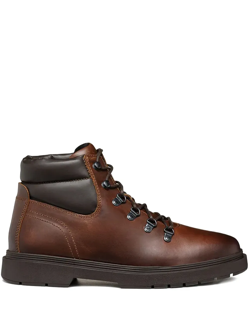 Geox padded lace-up boots | Brown | Image 1
