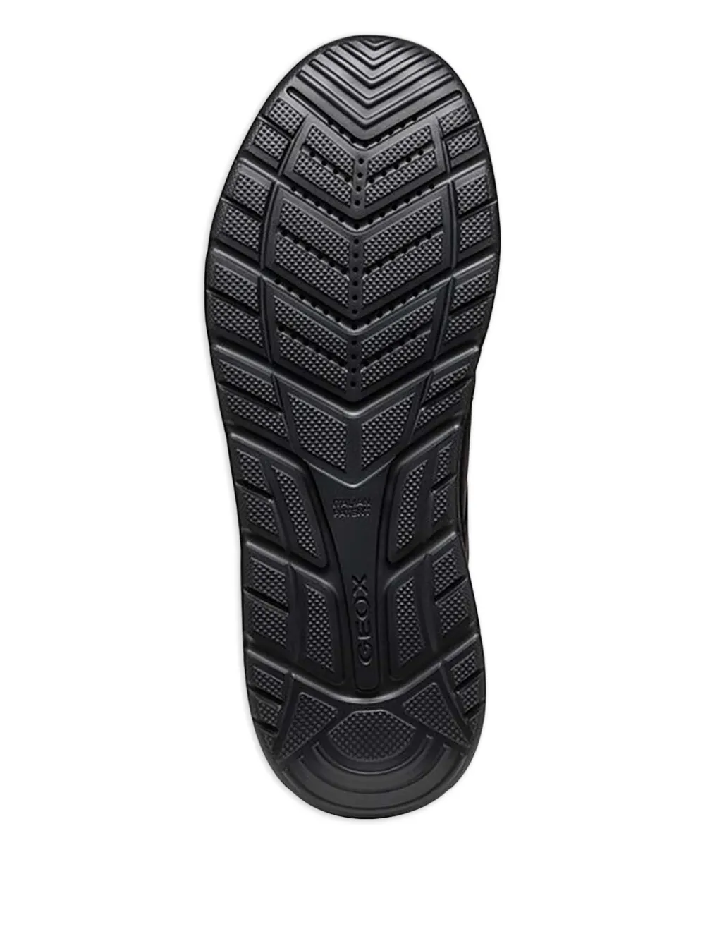 Geox slip-on panelled trainers Black