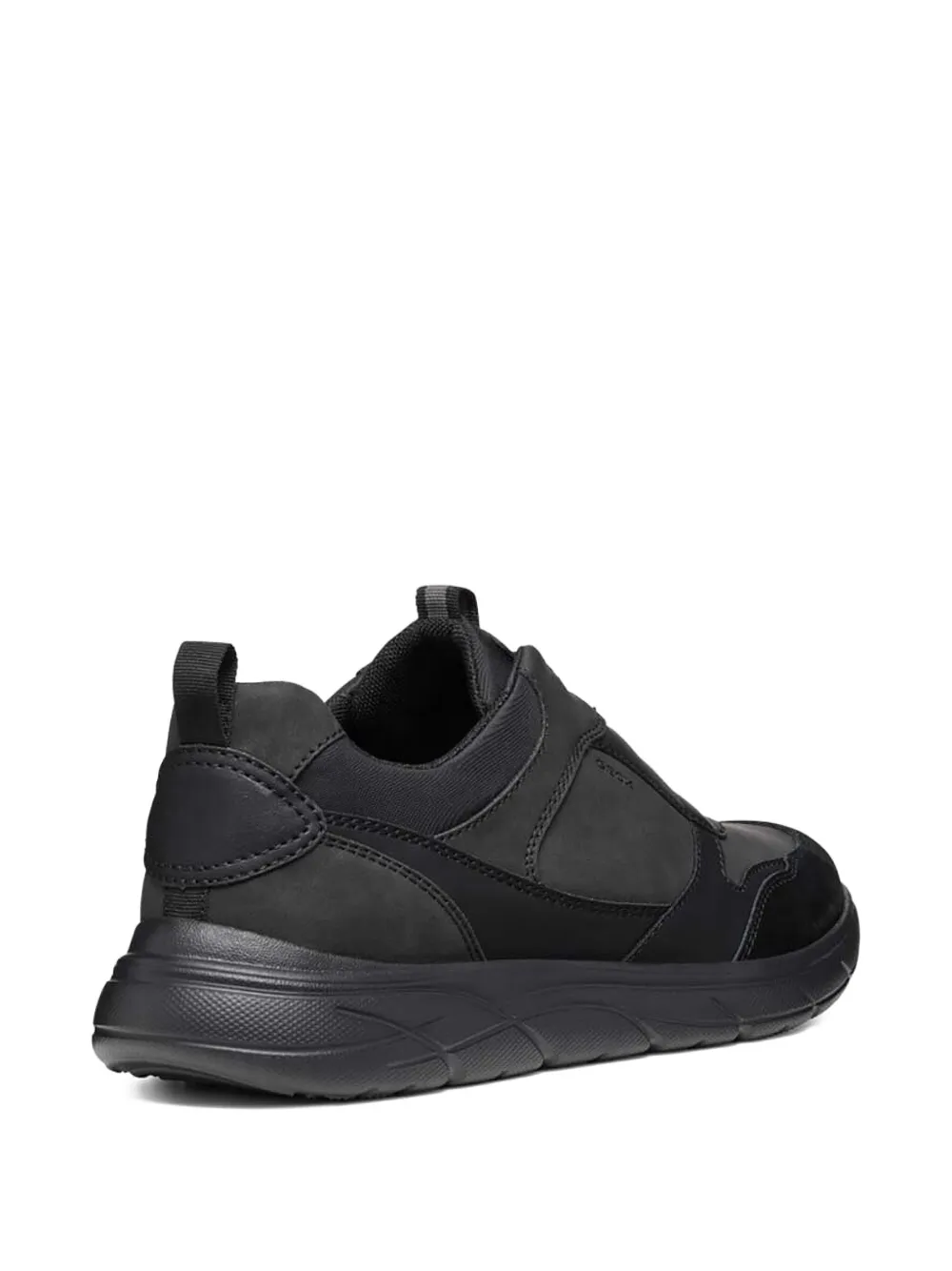 Geox slip-on panelled trainers Black