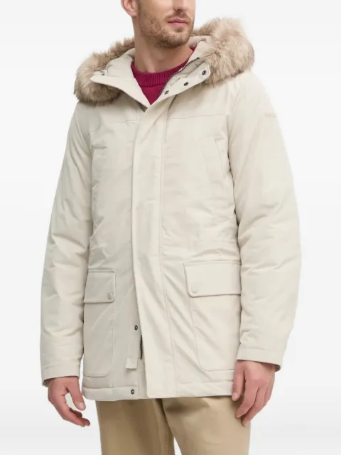 Geox faux-fur hooded jacket